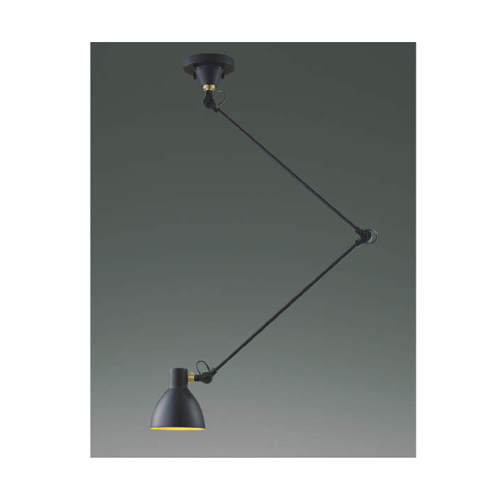 コイズミ AP49286L Arm Light アームライト LED60W相当1灯 電球色 黒色